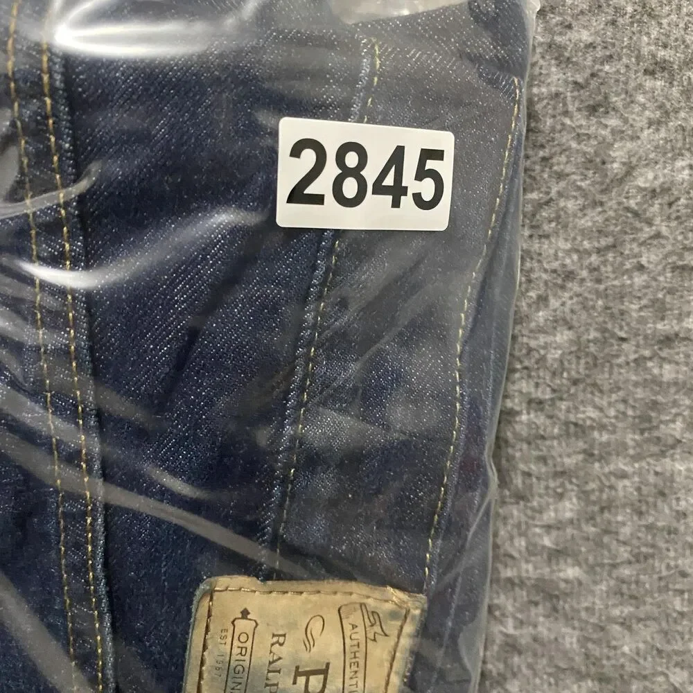 Polo Ralph Lauren Hampton Relaxed Straight Jeans Mens 36x34 Blue Dark Wash Denim